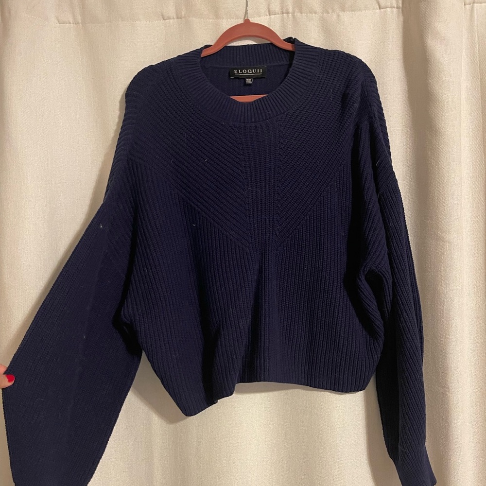 Navy Sweater